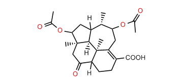 5b,9b-Diacetoxy-2-oxo-11(12)-kempen-20-oic acid